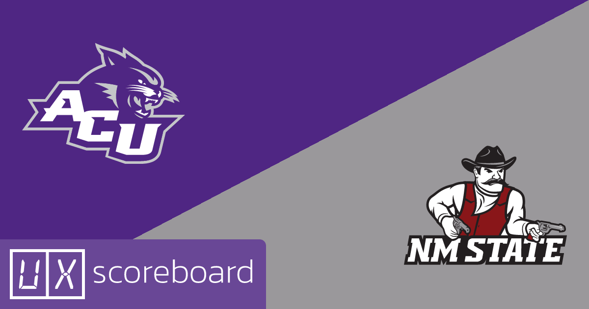 Abilene Christian Wildcats vs New Mexico State Aggies game highlights