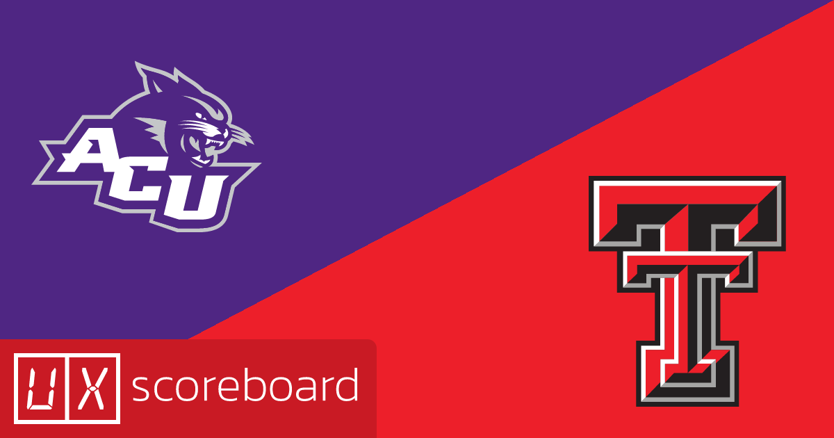 Abilene Christian Wildcats vs Texas Tech Red Raiders game highlights