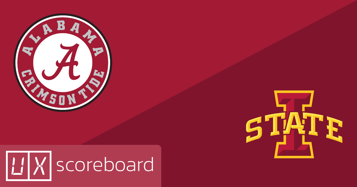 Alabama Crimson Tide vs Iowa State Cyclones game highlights