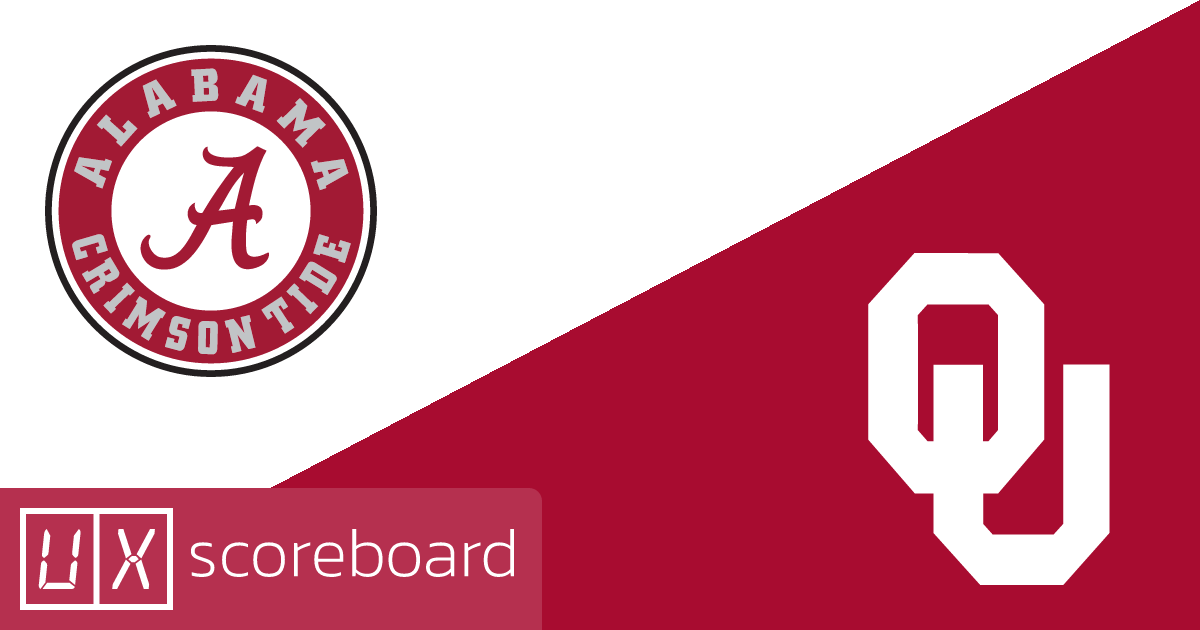 Alabama Crimson Tide vs Oklahoma Sooners game highlights