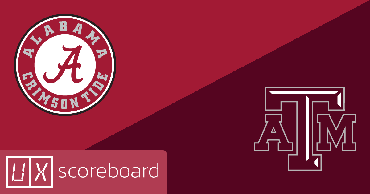 Alabama Crimson Tide vs Texas A&M Aggies game highlights