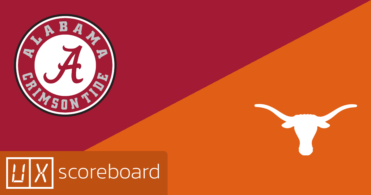Alabama Crimson Tide vs Texas Longhorns game highlights