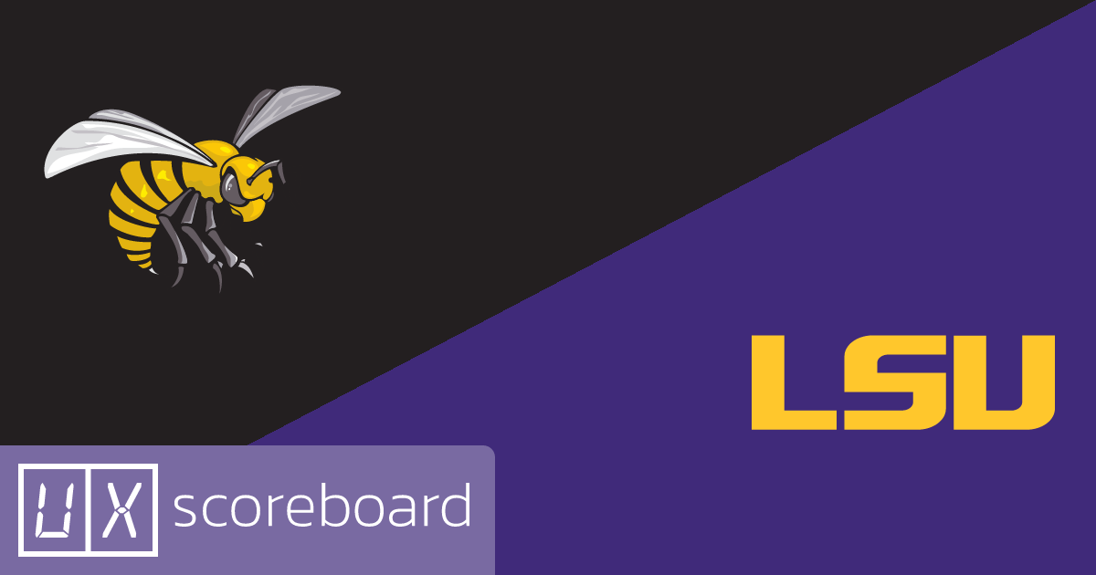 Alabama State Hornets vs LSU Tigers game highlights