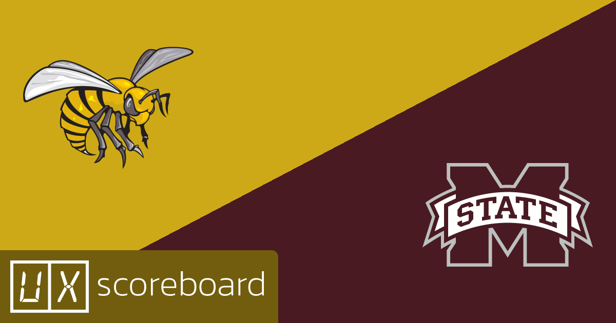 Alabama State Hornets vs Mississippi State Bulldogs game highlights