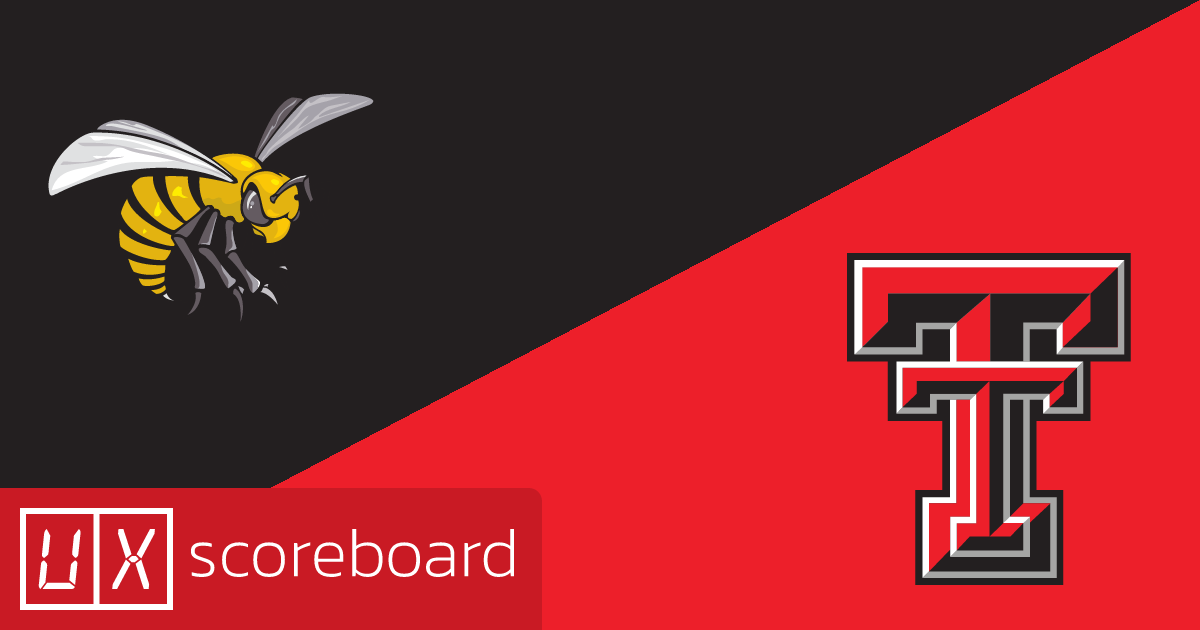 Alabama State Hornets vs Texas Tech Red Raiders game highlights