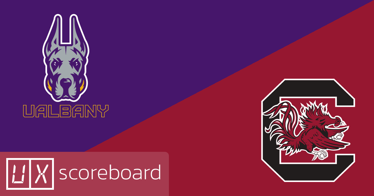 Albany Great Danes vs South Carolina Gamecocks game highlights