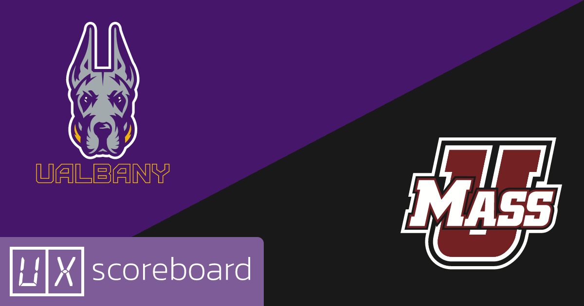 Albany Great Danes vs UMass Minutemen game highlights