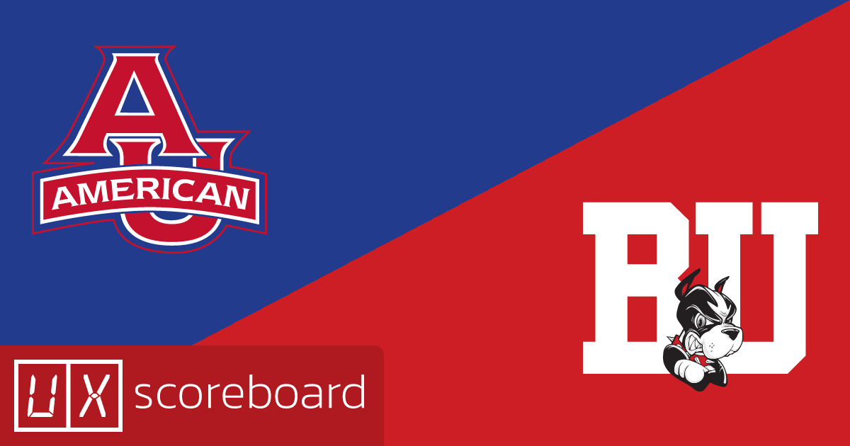 American University Eagles vs Boston University Terriers game highlights
