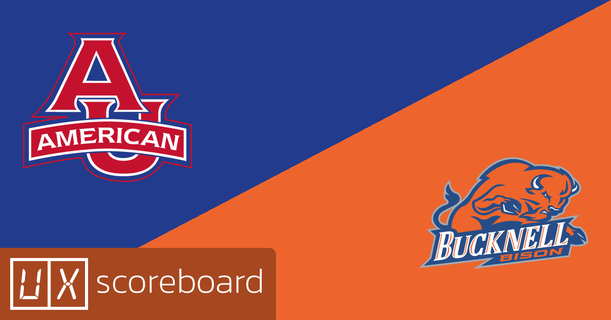 American University Eagles vs Bucknell Bison game highlights