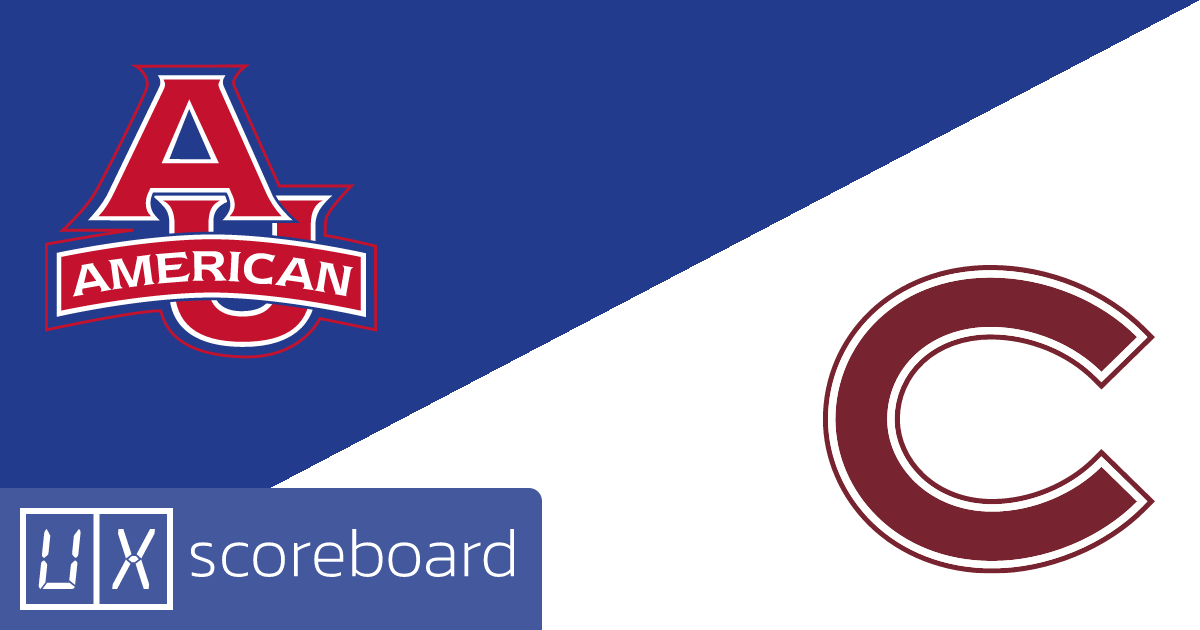 American University Eagles vs Colgate Raiders game highlights