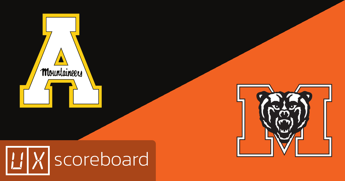 Appalachian State Mountaineers vs Mercer Bears game highlights