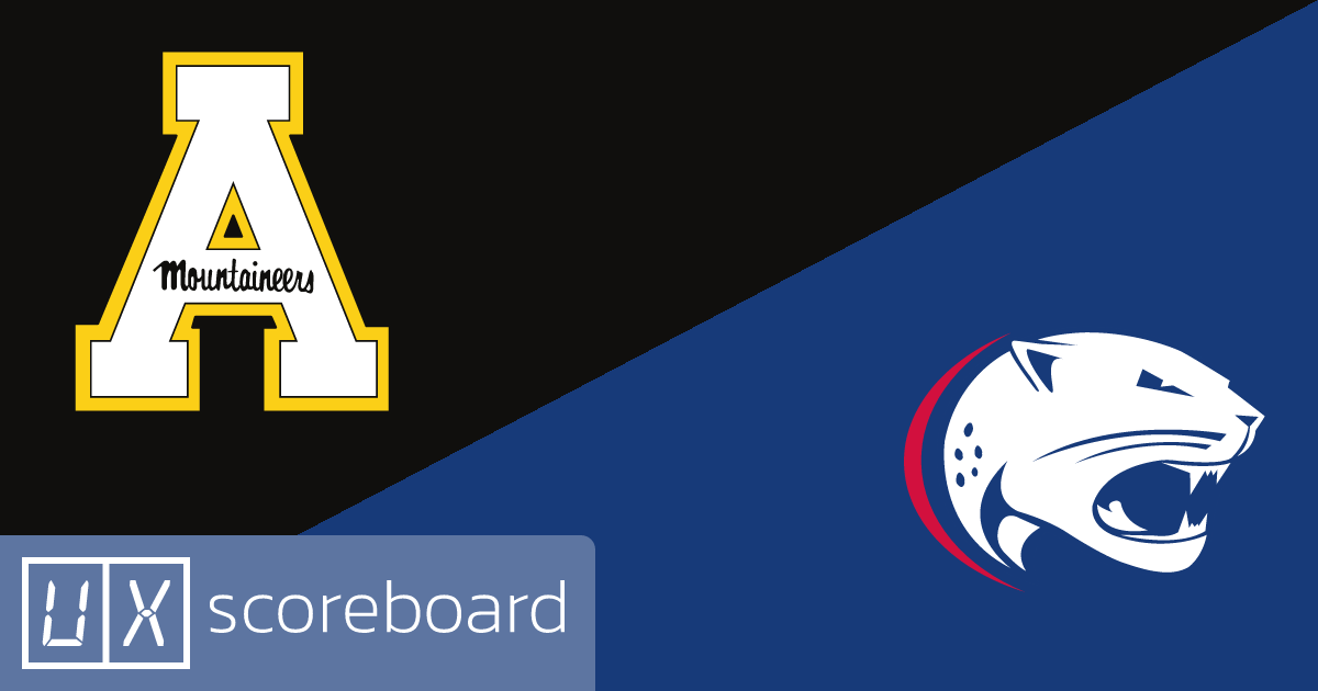 Appalachian State Mountaineers vs South Alabama Jaguars game highlights