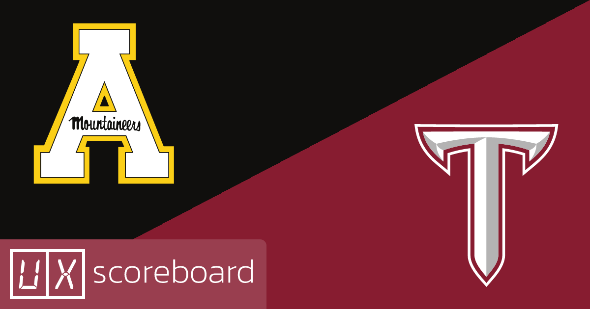 Appalachian State Mountaineers vs Troy Trojans game highlights