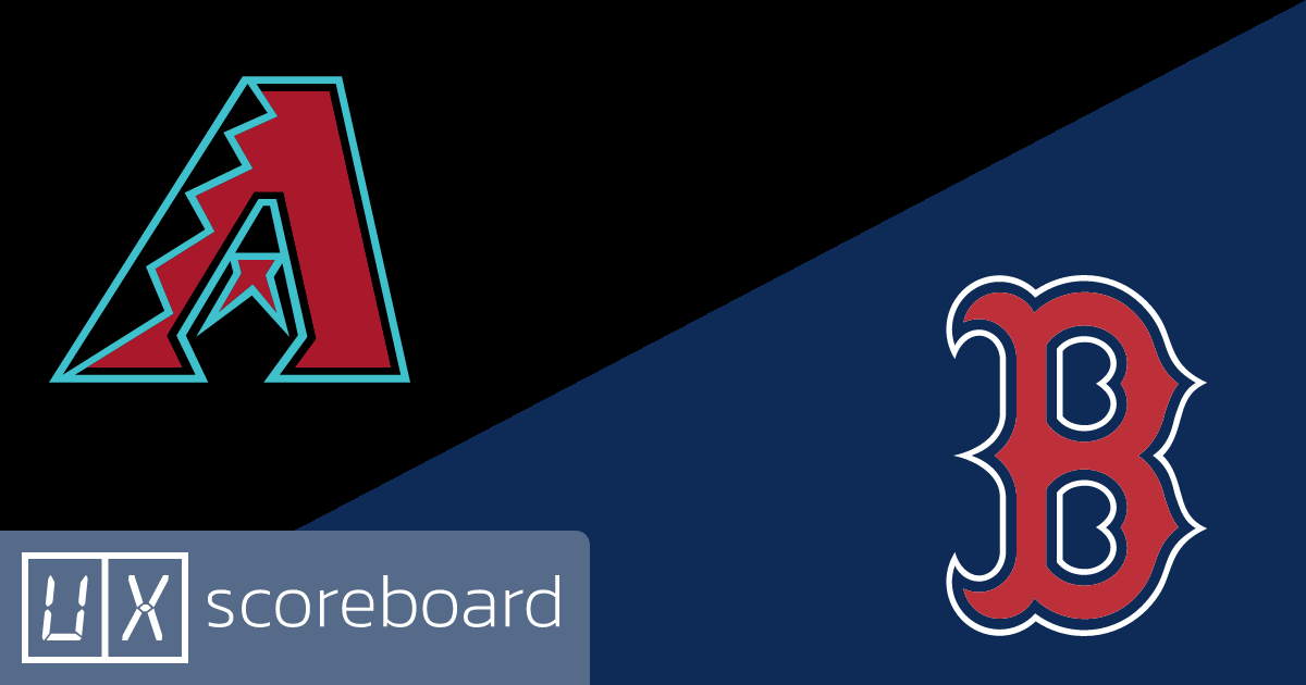 Arizona Diamondbacks vs Boston Red Sox game highlights