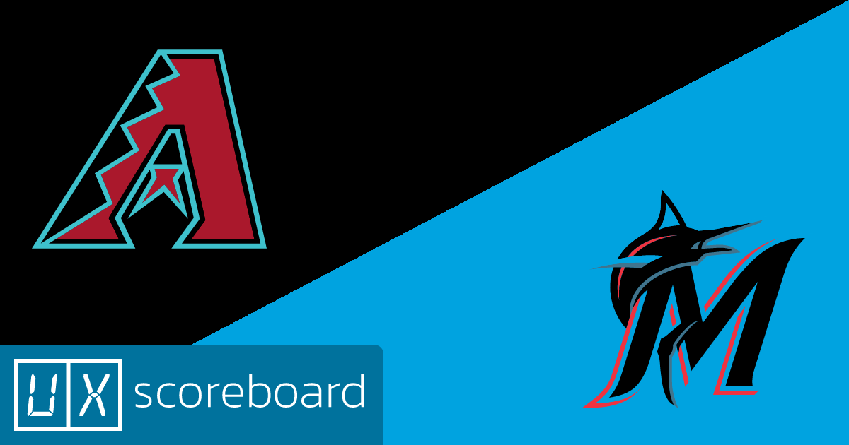 Arizona Diamondbacks vs Miami Marlins game highlights