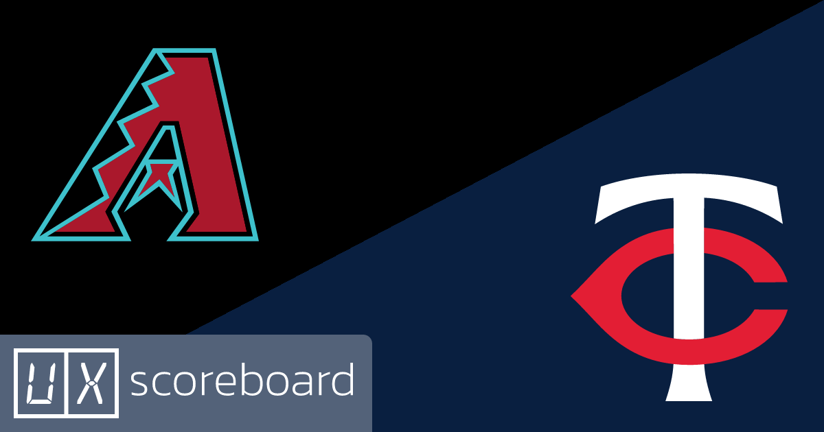 Arizona Diamondbacks vs Minnesota Twins game highlights