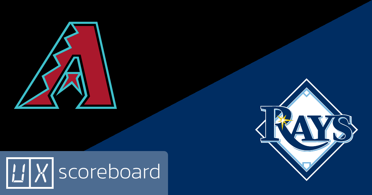 Arizona Diamondbacks vs Tampa Bay Rays game highlights