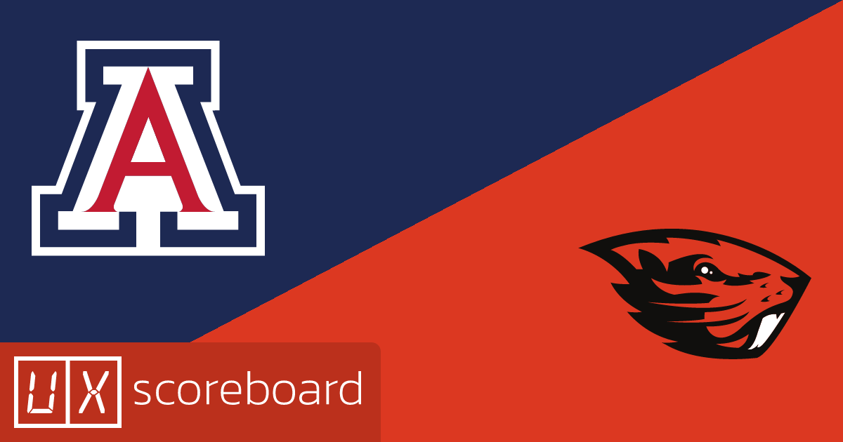 Arizona Wildcats vs Oregon State Beavers game highlights