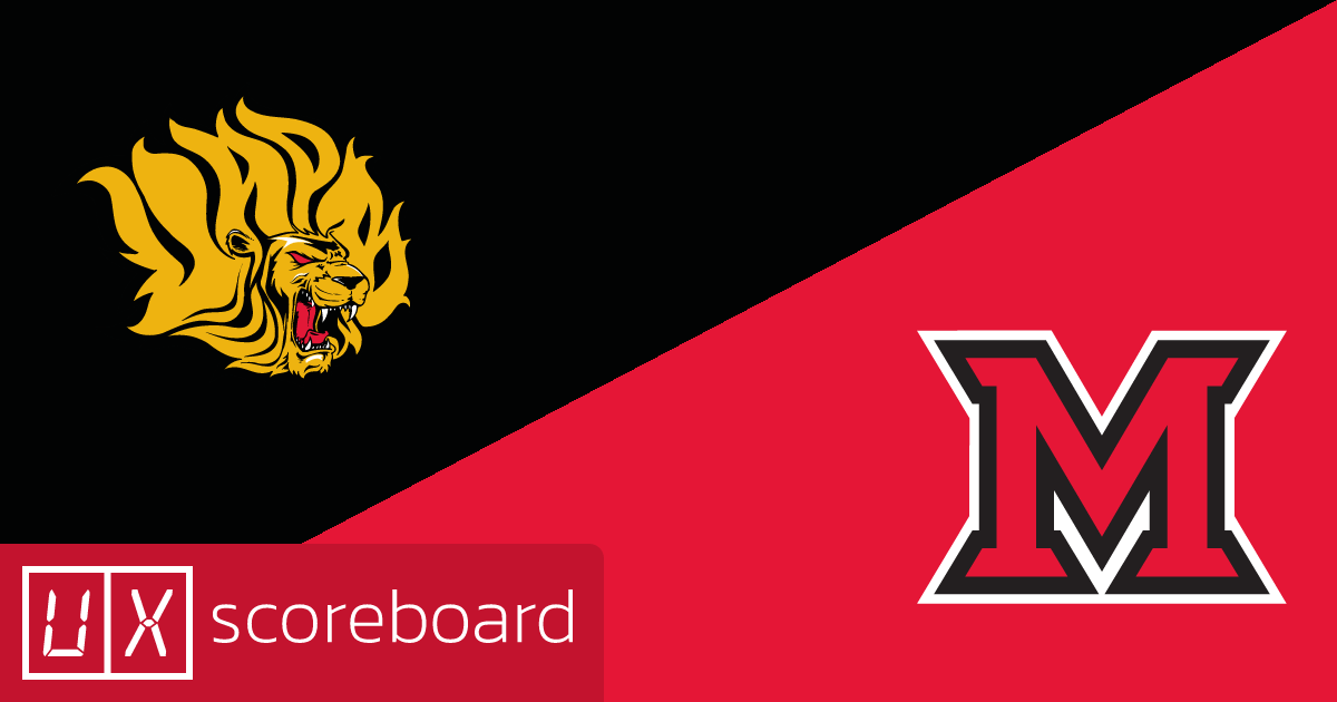 Arkansas-Pine Bluff Golden Lions vs Miami (OH) Redhawks game highlights