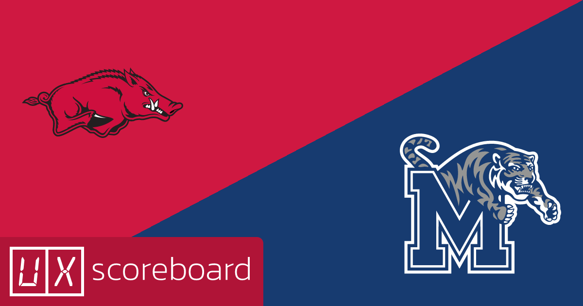 Arkansas Razorbacks vs Memphis Tigers game highlights