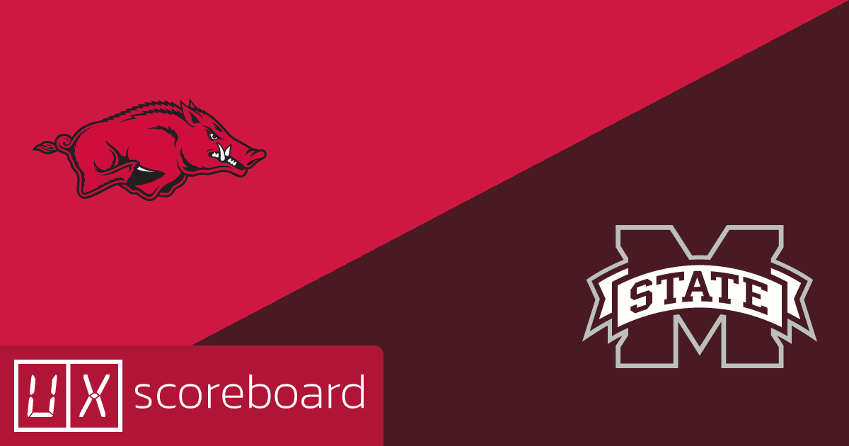 Arkansas Razorbacks vs Mississippi State Bulldogs game highlights