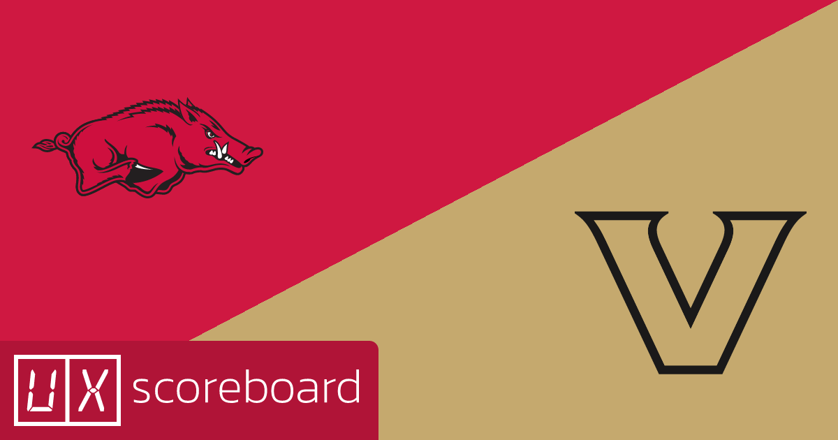 Arkansas Razorbacks vs Vanderbilt Commodores game highlights