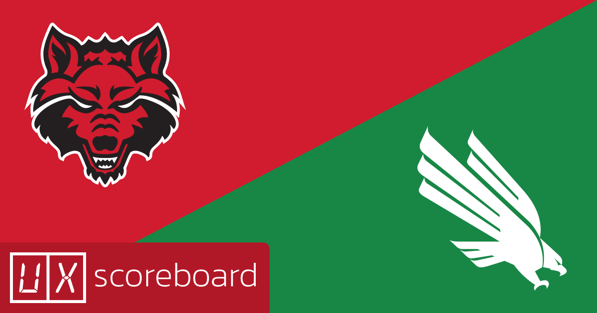 Arkansas State Red Wolves vs North Texas Mean Green game highlights