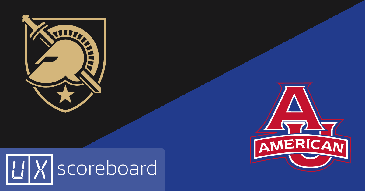 Army Black Knights vs American University Eagles game highlights