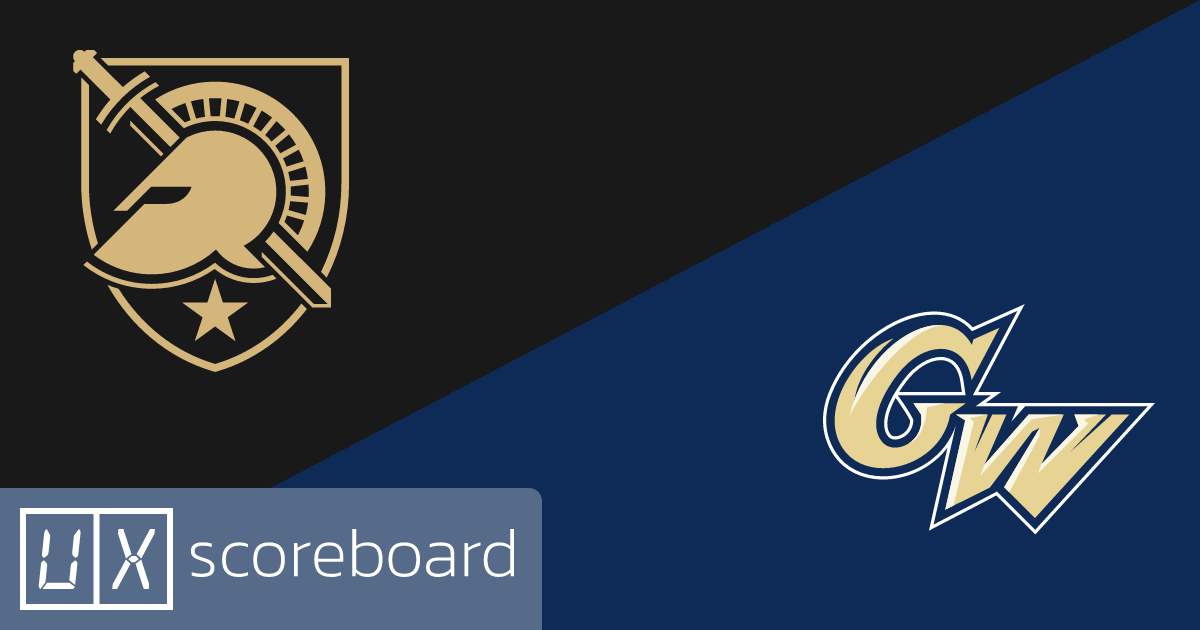 Army Black Knights vs George Washington Revolutionaries game highlights