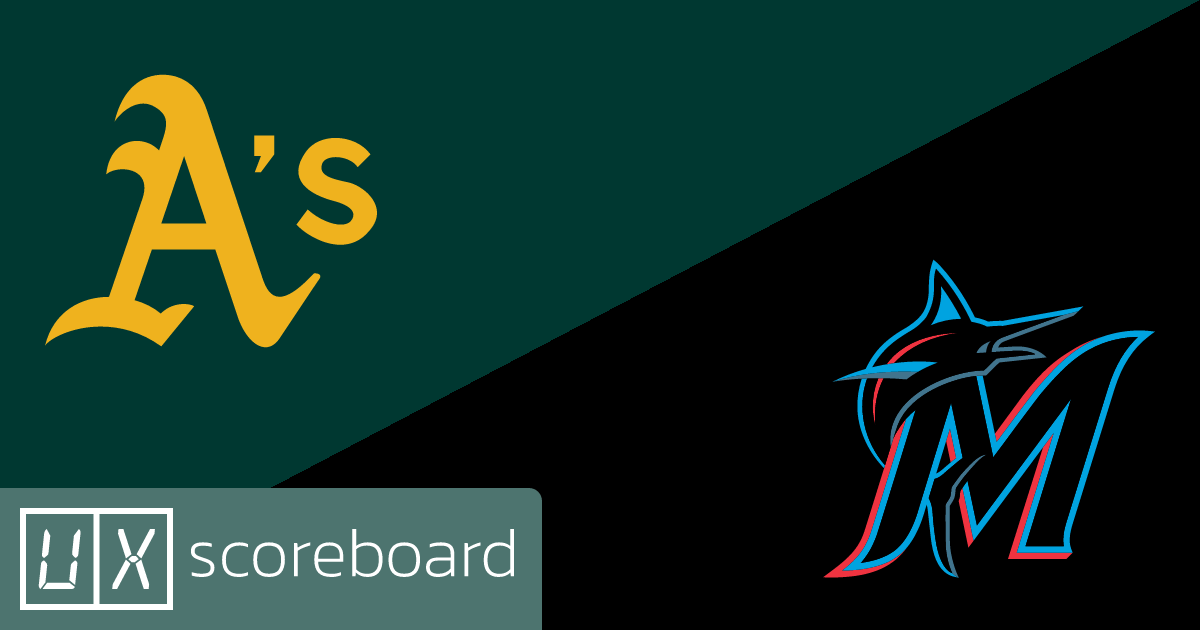 Athletics vs Miami Marlins game highlights