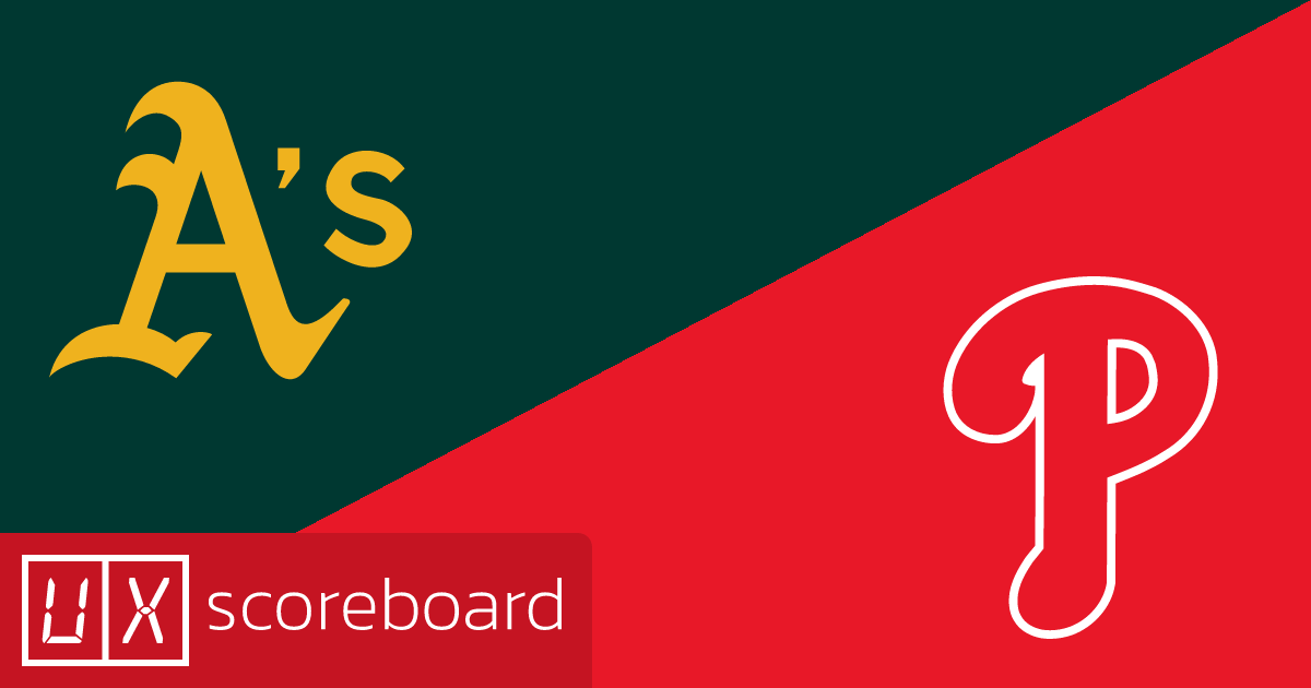 Athletics vs Philadelphia Phillies game highlights