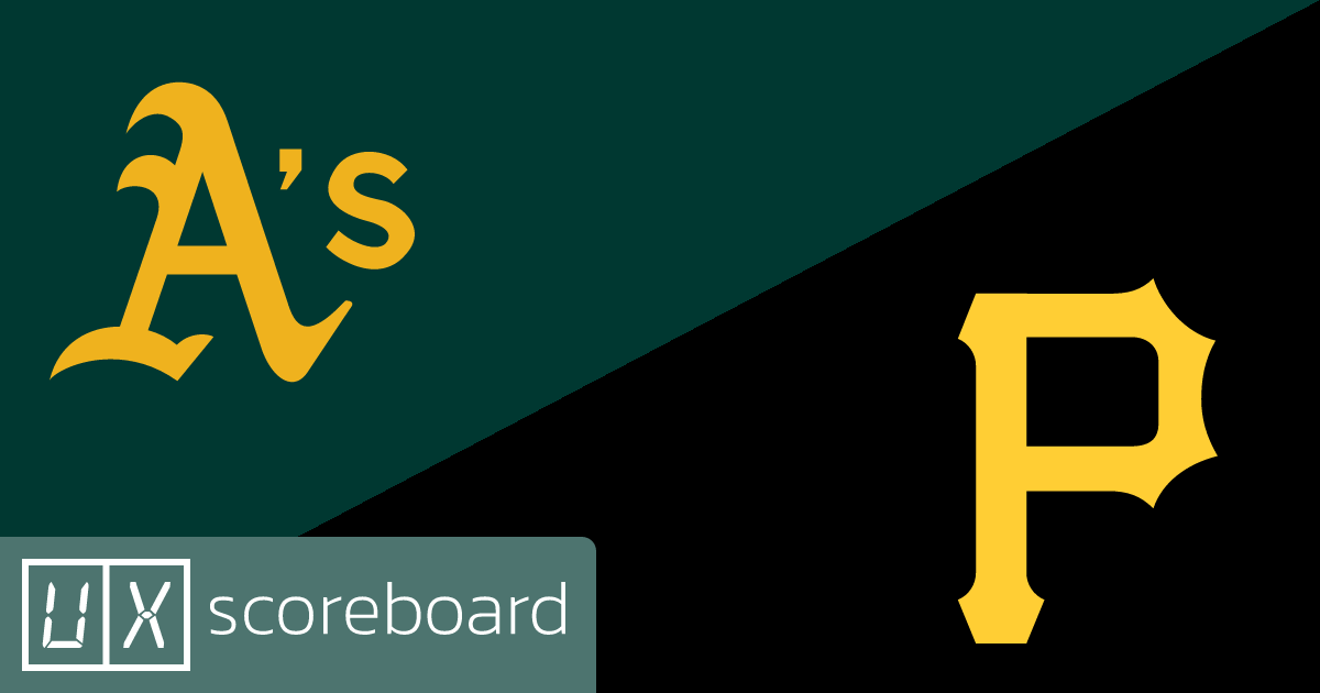 Athletics vs Pittsburgh Pirates game highlights