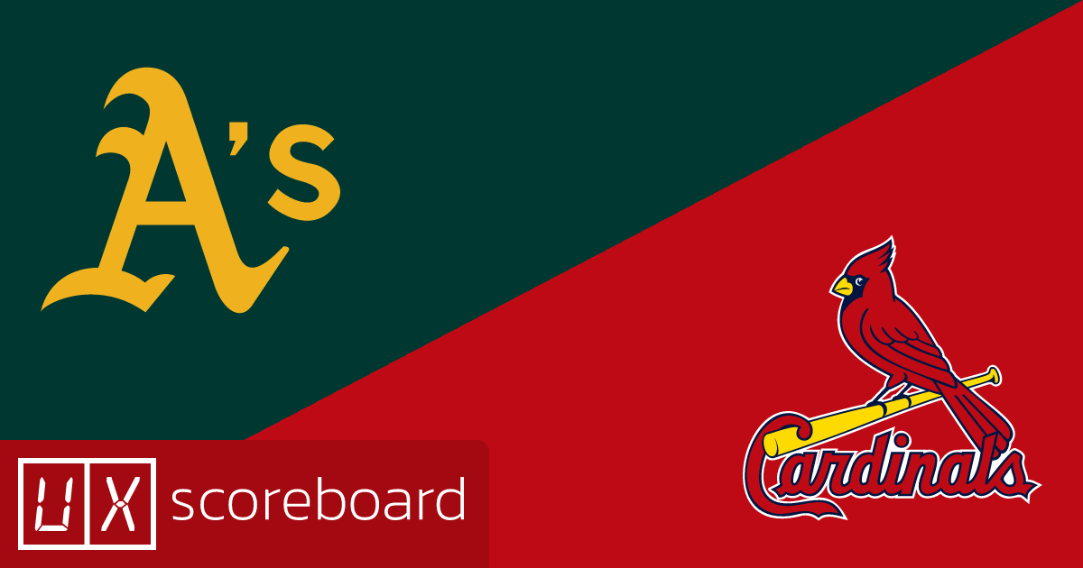 Athletics vs St. Louis Cardinals game highlights