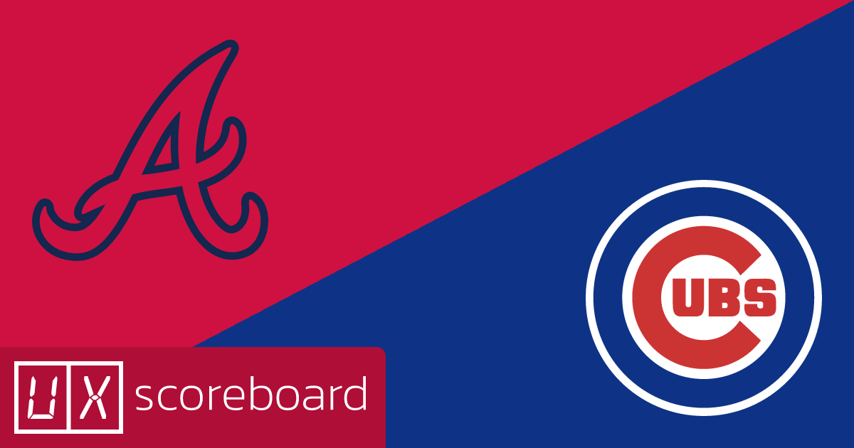 Atlanta Braves vs Chicago Cubs game highlights