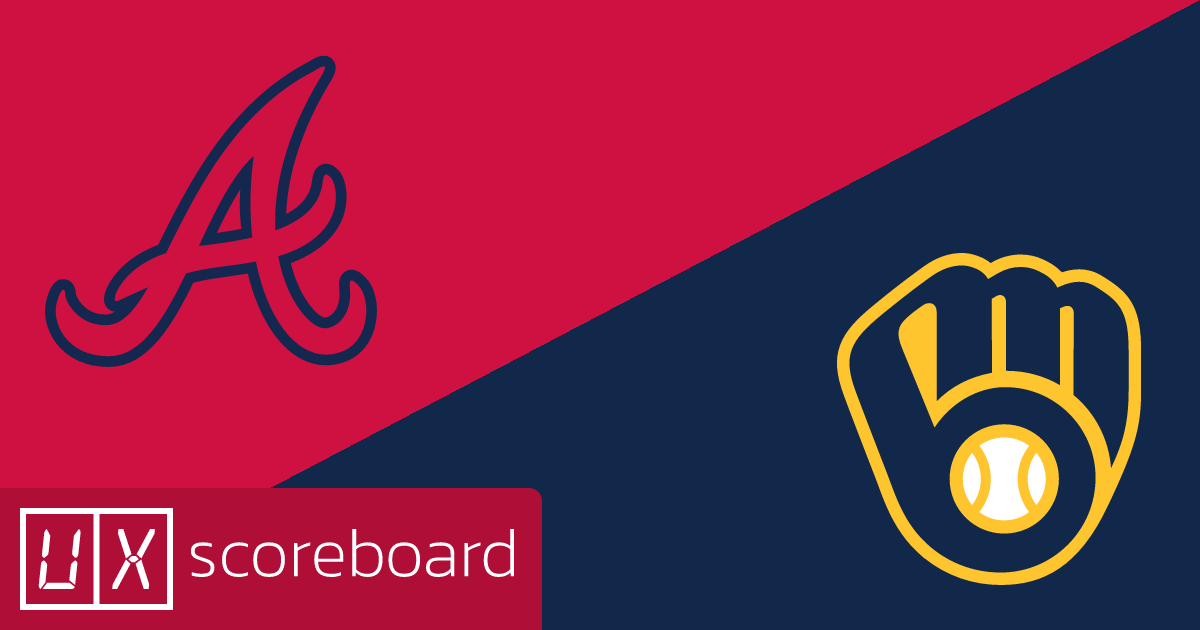 Atlanta Braves vs Milwaukee Brewers game highlights
