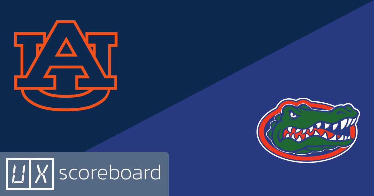 Auburn Tigers vs Florida Gators game highlights