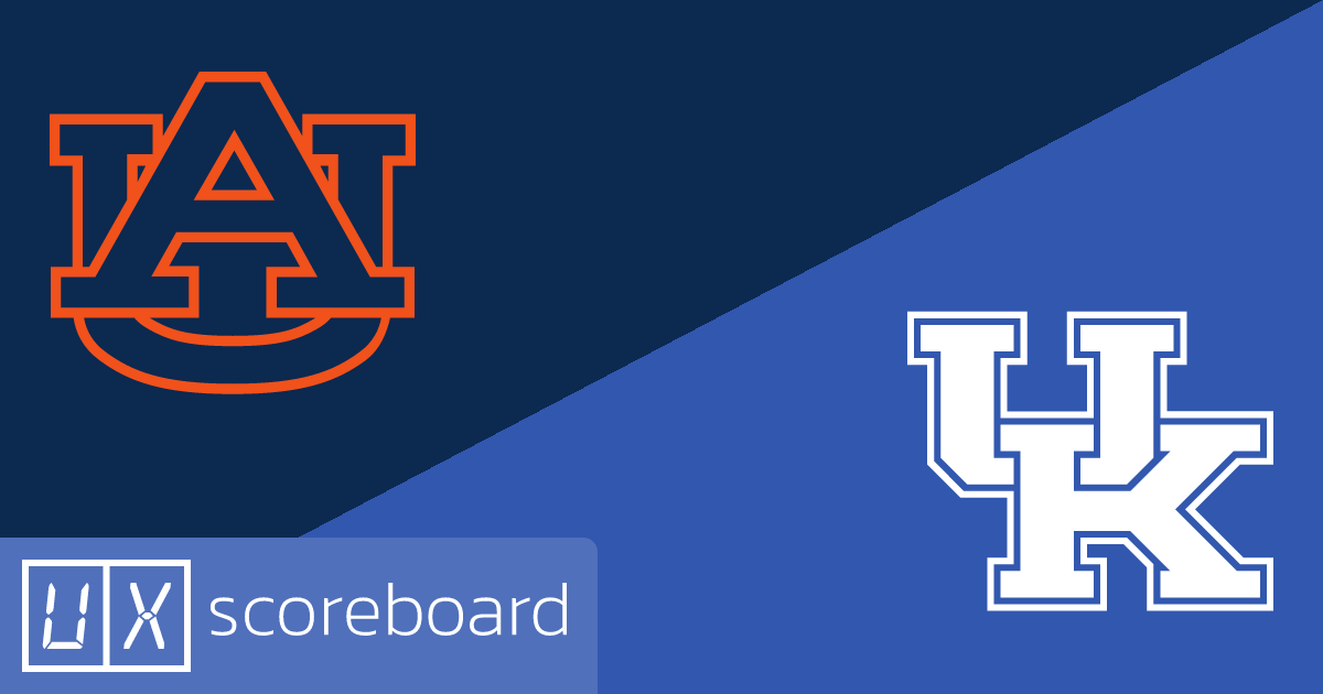 Auburn Tigers vs Kentucky Wildcats game highlights