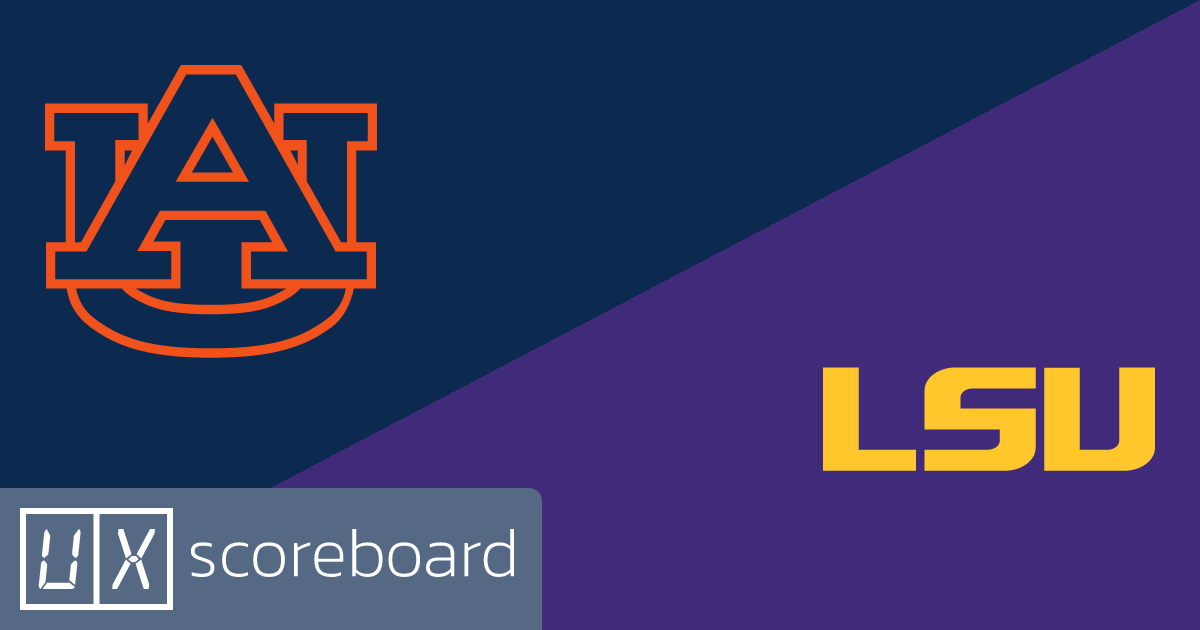 Auburn Tigers vs LSU Tigers game highlights