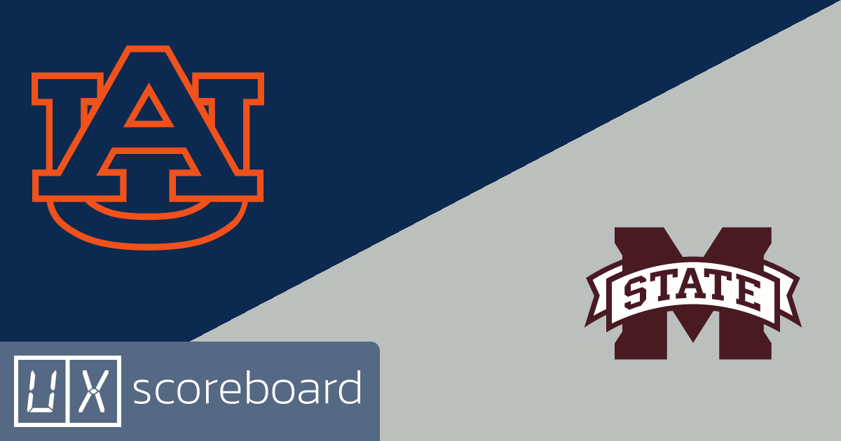 Auburn Tigers vs Mississippi State Bulldogs game highlights