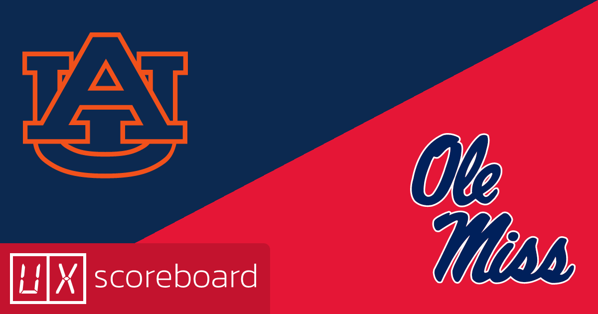 Auburn Tigers vs Ole Miss Rebels game highlights