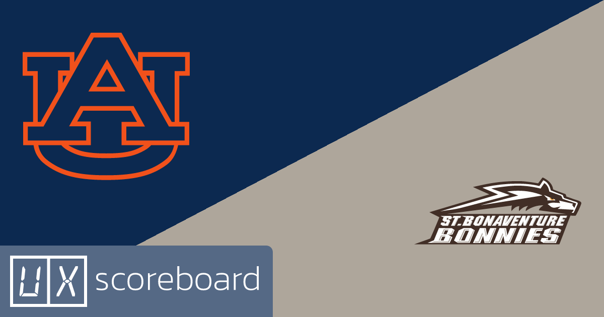 Auburn Tigers vs St. Bonaventure Bonnies game highlights