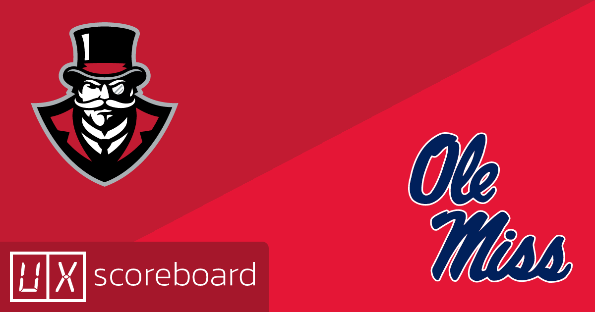 Austin Peay Governors vs Ole Miss Rebels game highlights