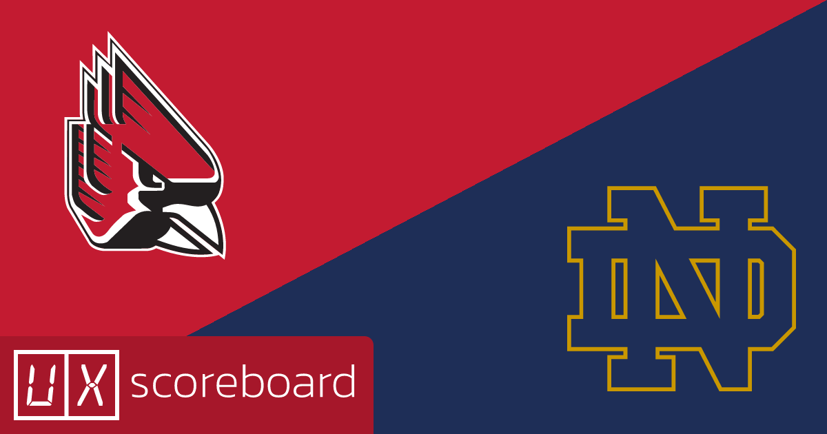 Ball State Cardinals vs Notre Dame Fighting Irish game highlights