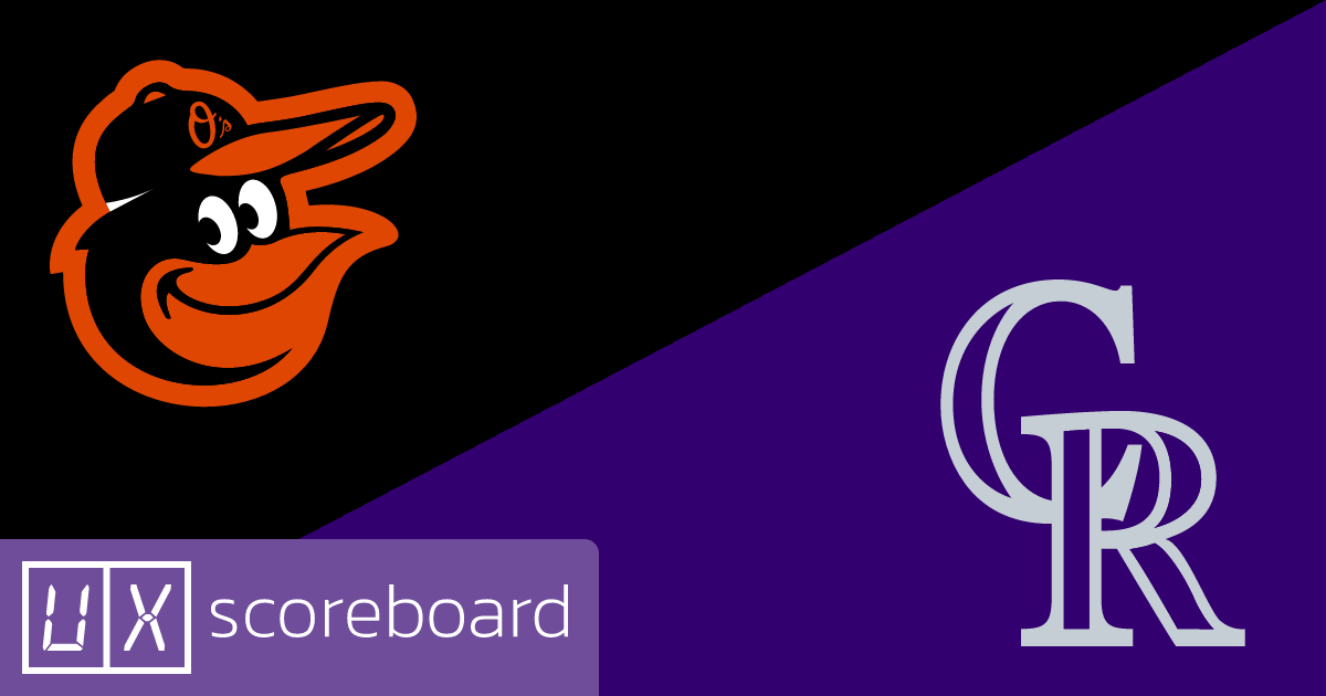 Baltimore Orioles vs Colorado Rockies game highlights