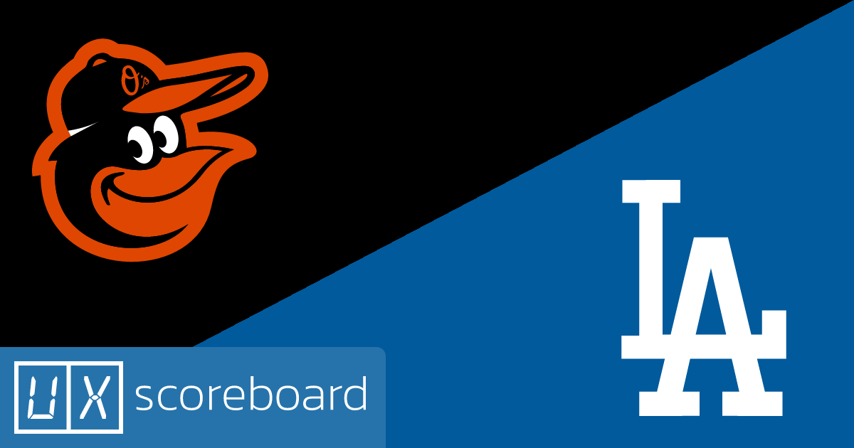 Baltimore Orioles vs Los Angeles Dodgers game highlights