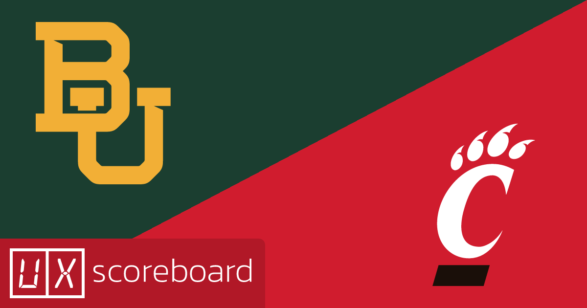 Baylor Bears vs Cincinnati Bearcats game highlights