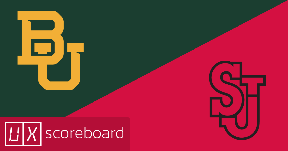 Baylor Bears vs St. John's Red Storm game highlights