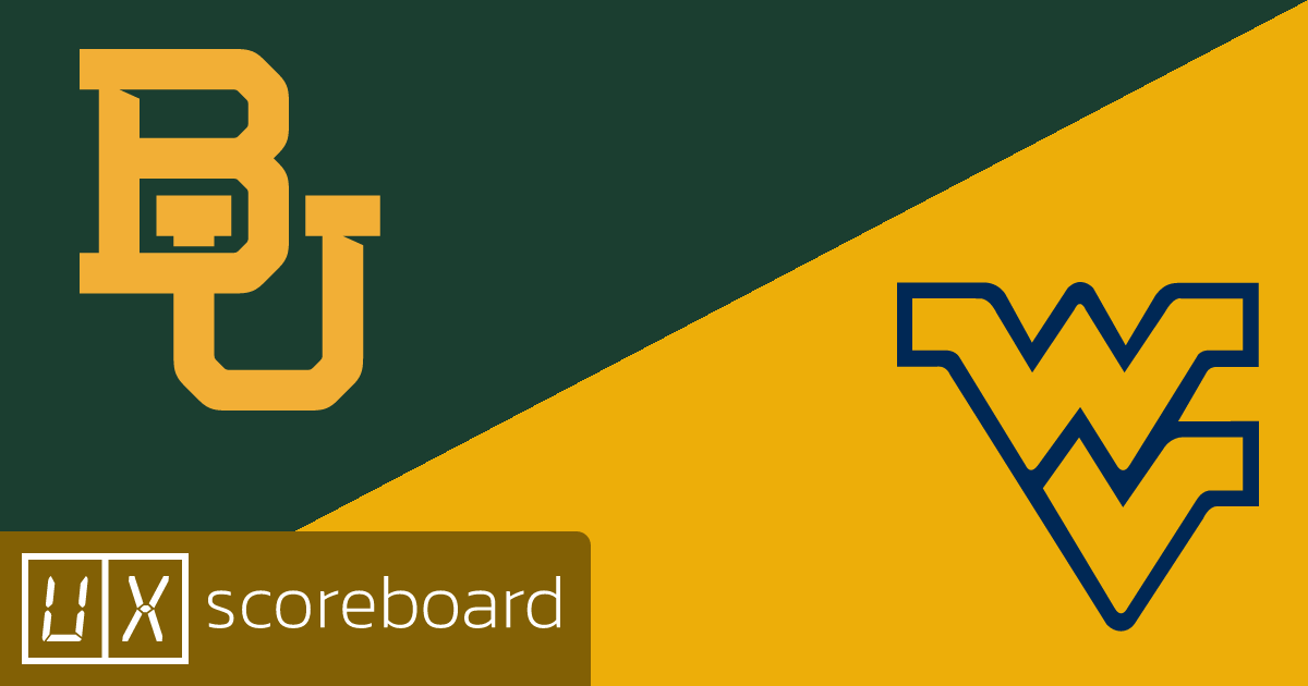 Baylor Bears vs West Virginia Mountaineers game highlights