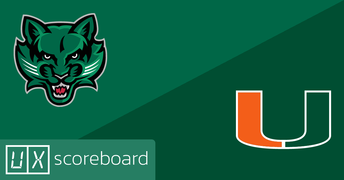 Binghamton Bearcats vs Miami Hurricanes game highlights