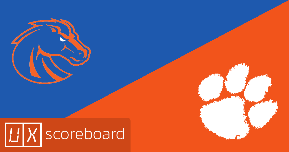 Boise State Broncos vs Clemson Tigers game highlights